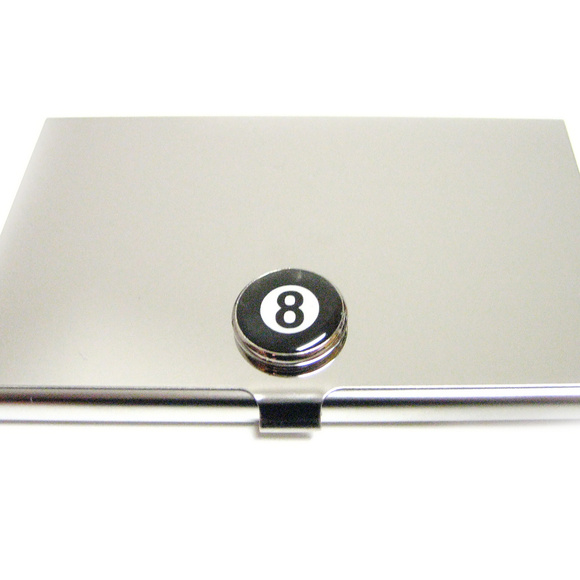 Magic 8 Ball Holder - Etsy Eight Ball Business Card Holder